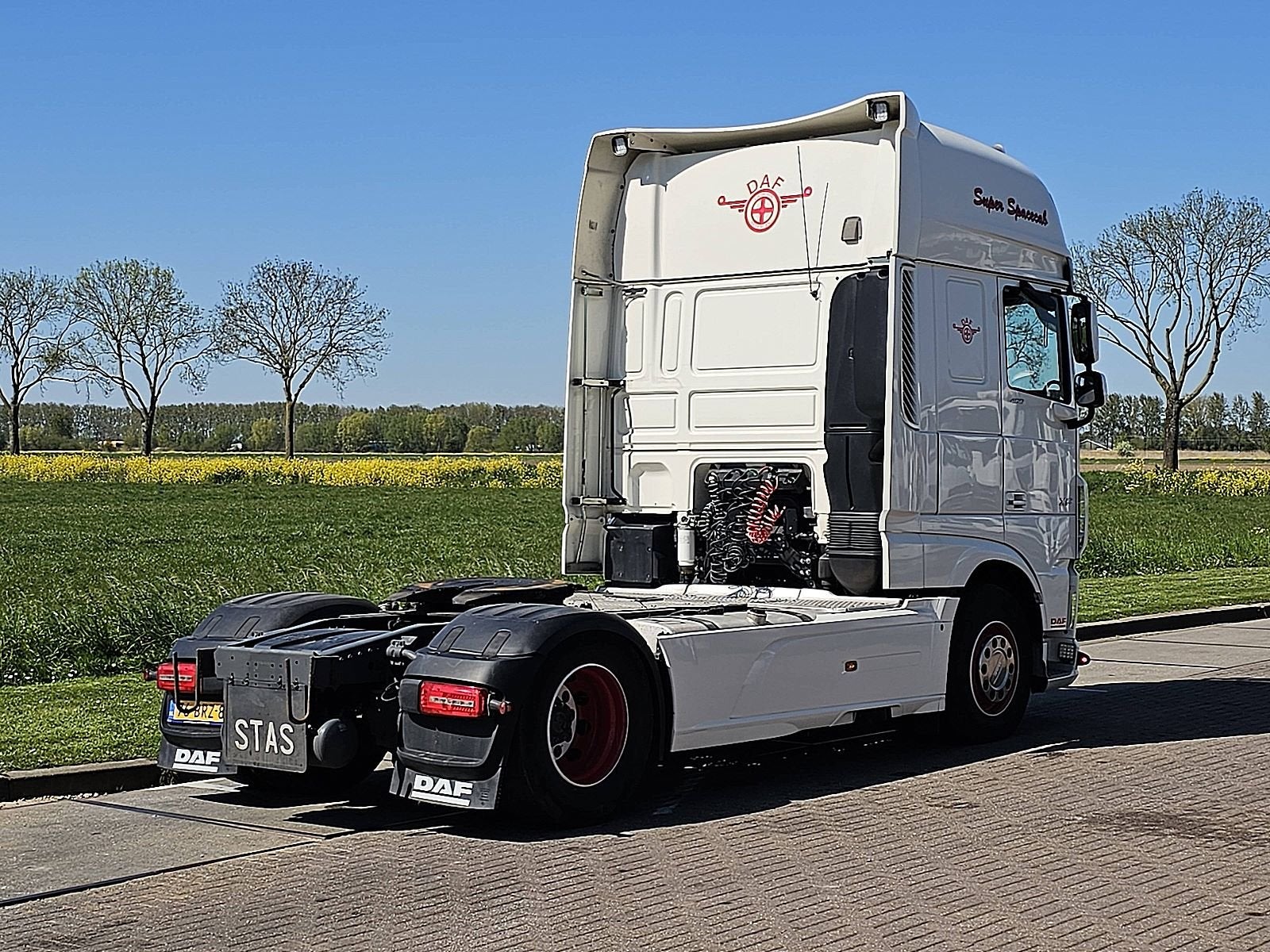DAF XF 480, Euro 6, Stoelverwarming, Wit, Bedrijf