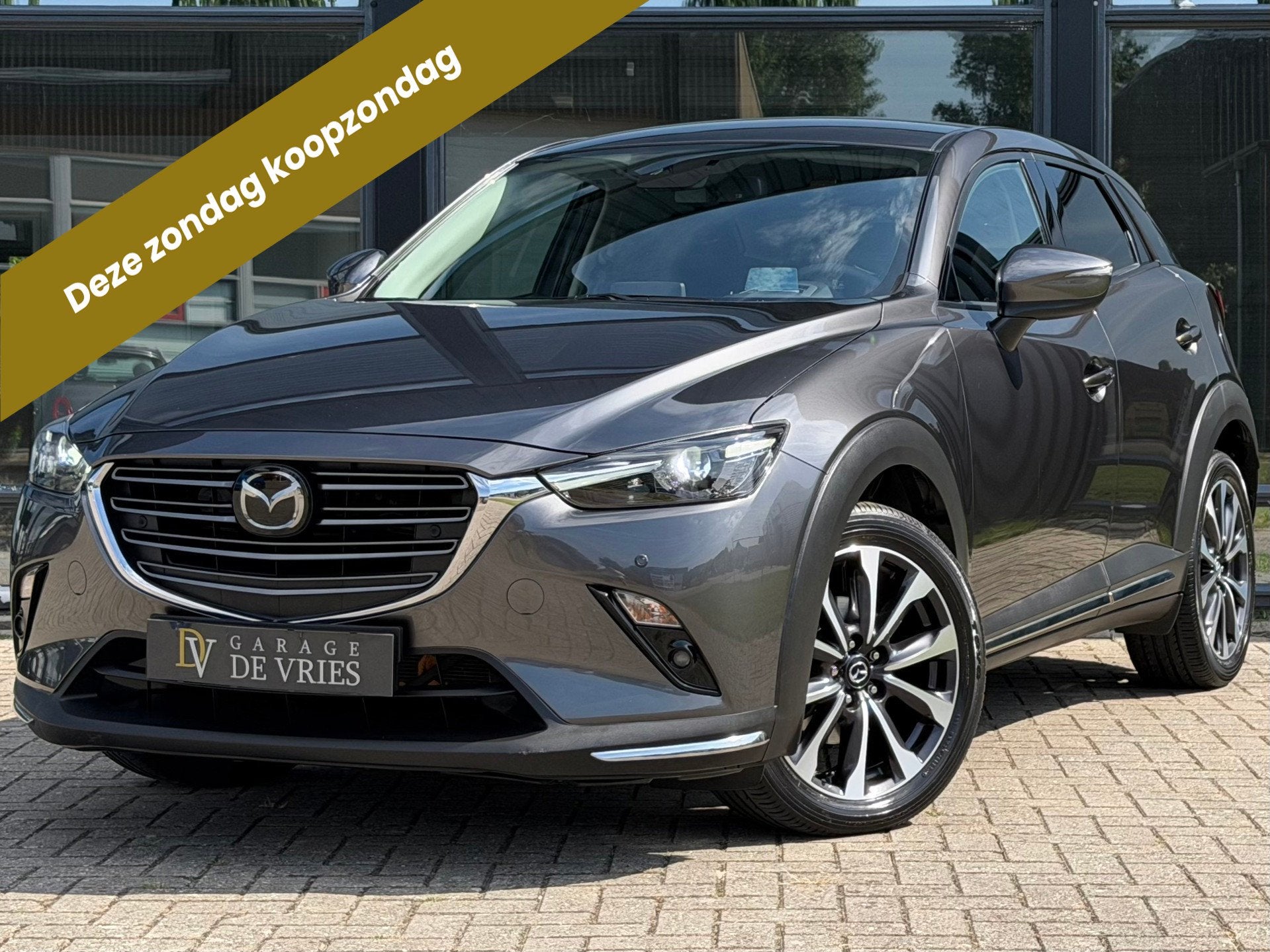 Mazda CX-3 2.0 SkyActiv-G 121 Signature Automaat ACC Bose Ca, Auto's, Mazda, Zwart, 4 cilinders, Adaptive Cruise Control, SUV of Terreinwagen