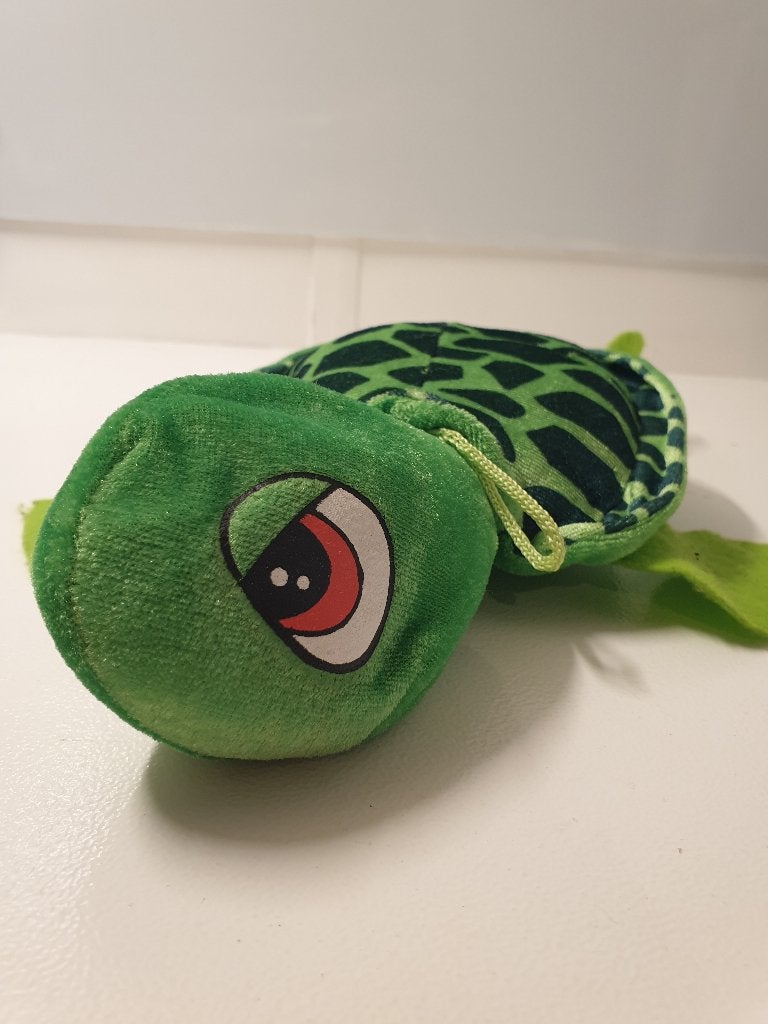 Zachte Pluche Schildpad Knuffel – Schattig Zeedier (23 cm), Groen, Overige karakters, Overige typen, Ophalen of Verzenden
