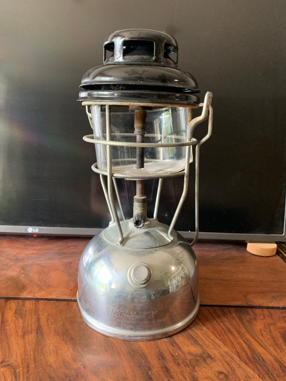 Vintaga Tilly petroleum lamp, Antiek en Kunst, Antiek | Lampen, Ophalen of Verzenden
