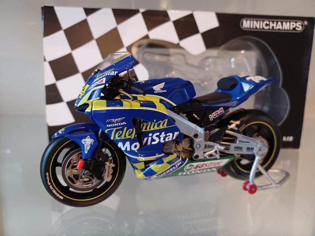 Minichamps 1 12 Daijiro Katoh motogp Honda 2003, Ophalen of Verzenden, Zo goed als nieuw, 1:9 t/m 1:12, Motor