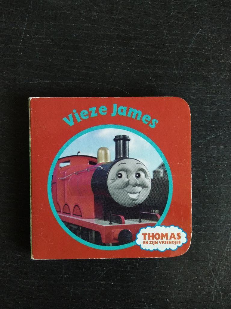 Klein kartonnen boekje thomas de trein - vieze james, Boeken, Ophalen of Verzenden, Gelezen, 2 tot 3 jaar