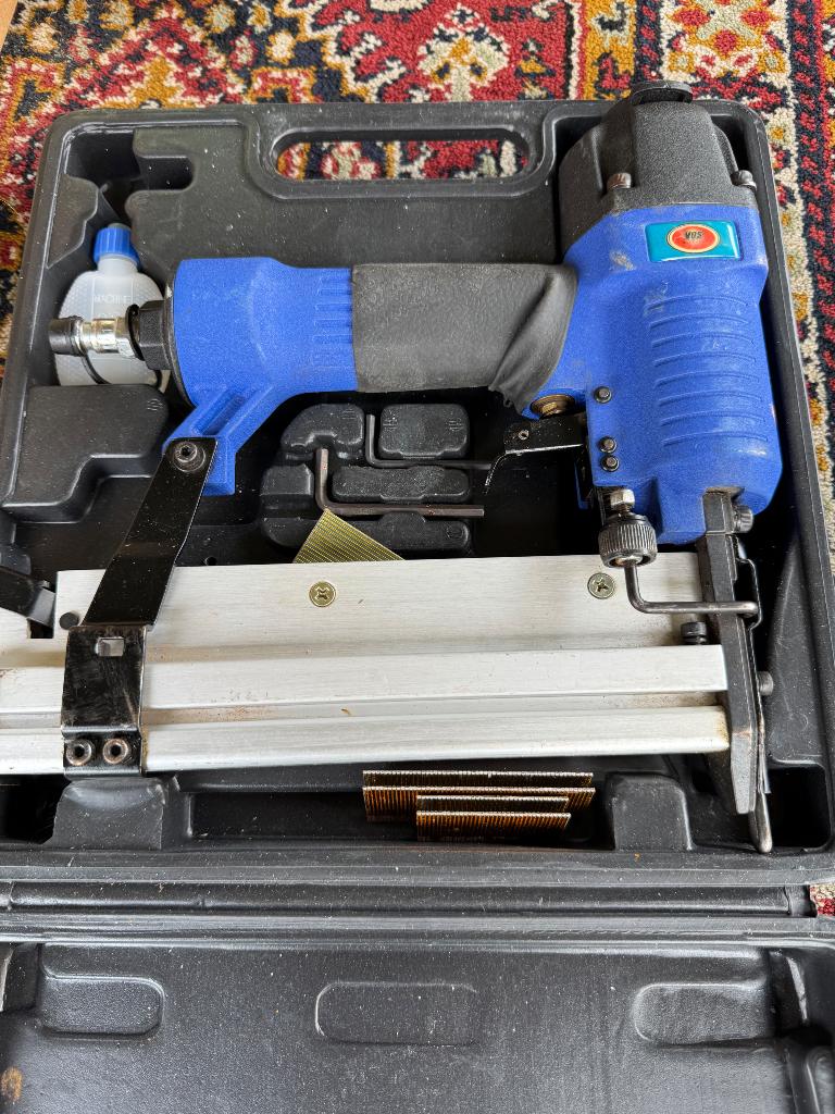 Perslucht schiet/niet pistool, 6 tot 10 bar, Ophalen of Verzenden, Zo goed als nieuw, Minder dan 200 liter/min