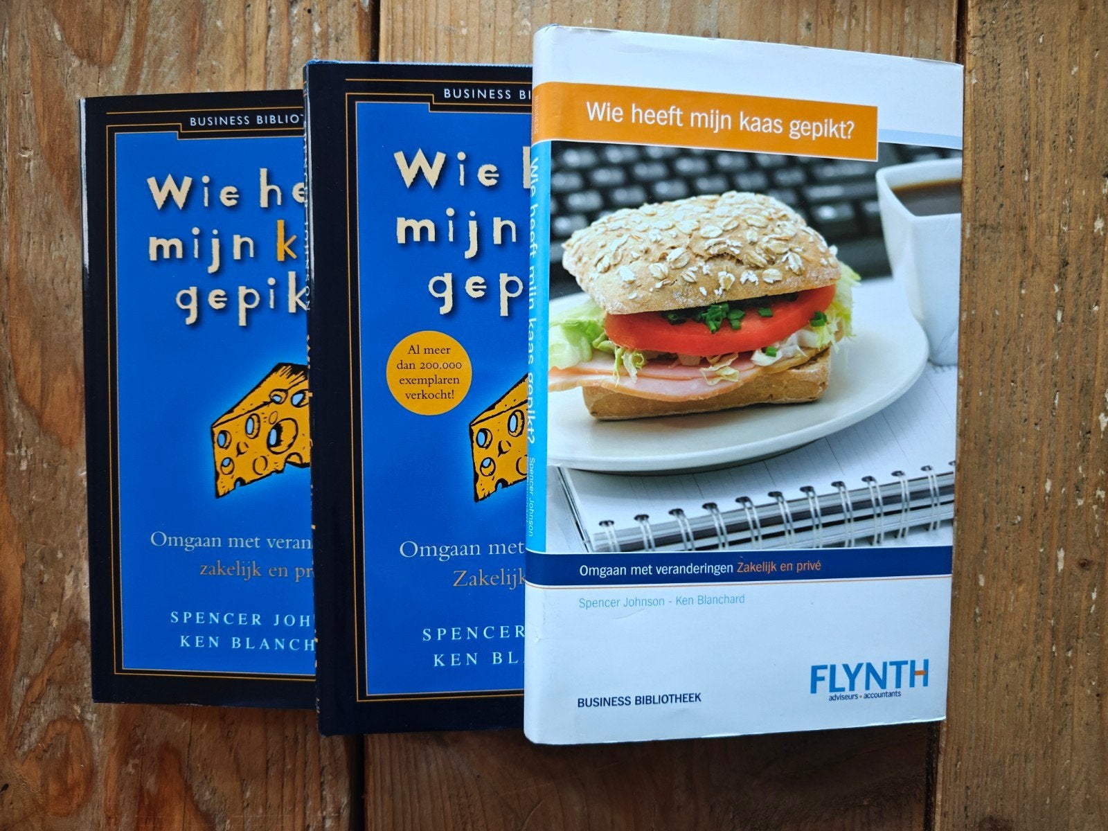 3 X Wie heeft mijn kaas gepikt., Boeken, Ophalen of Verzenden, Zo goed als nieuw, Management