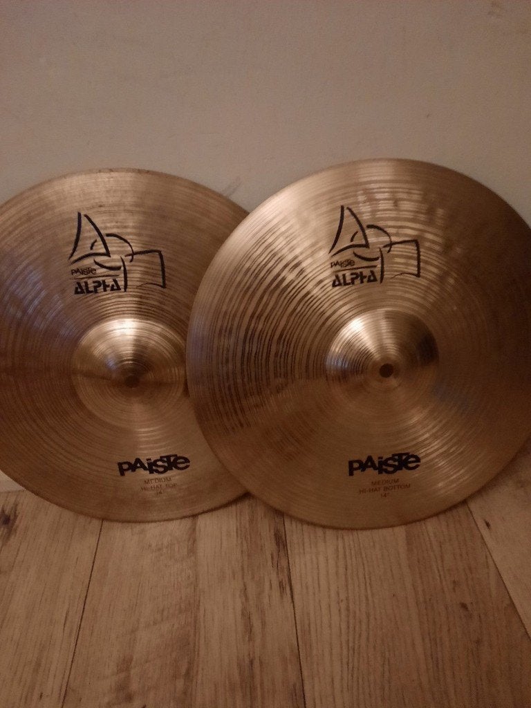 paiste alpha bekkens  istanbul samatya bekkens  pearl maple, Muziek en Instrumenten, Ophalen of Verzenden, Zo goed als nieuw, Overige merken