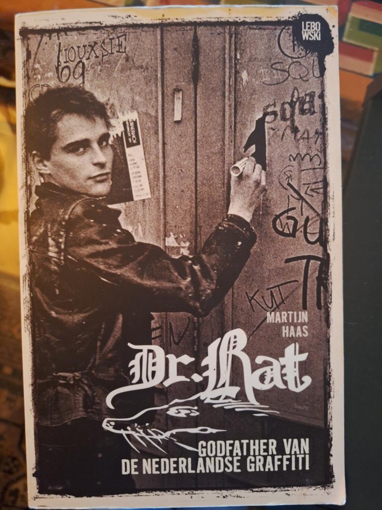 Dr. Rat: Godfather van de Nederlandse graffiti, Boeken, Literatuur, Gelezen, Nederland, Ophalen of Verzenden