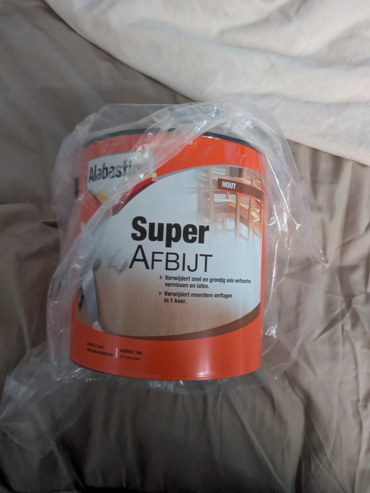 Alabastine Super Afbijt, Overige kleuren, Nieuw, Ophalen of Verzenden, Verf