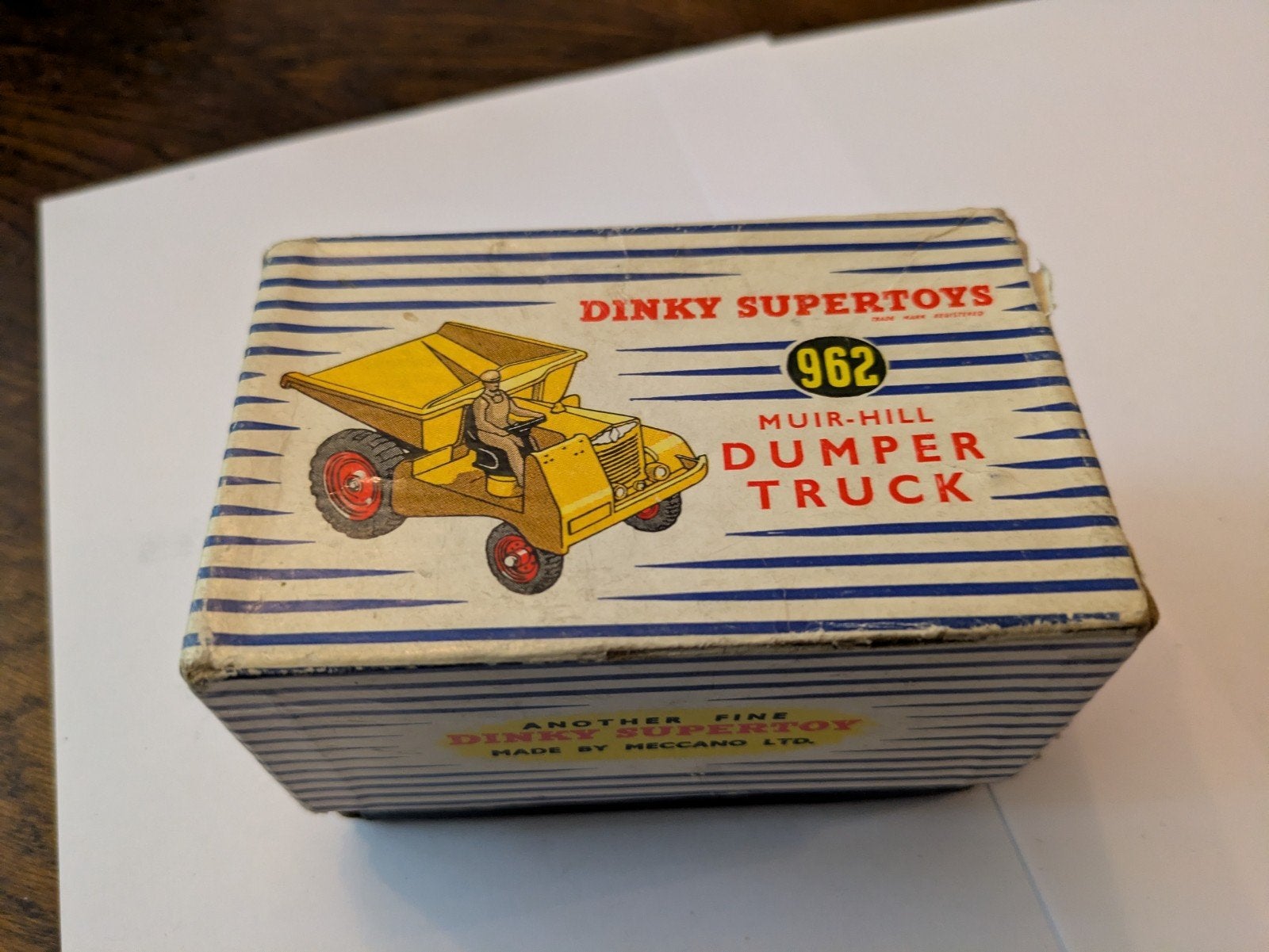 doosje Dinky Supertoys 962 Muir-Hill Dumper Truck in doos, Ophalen of Verzenden, Gebruikt