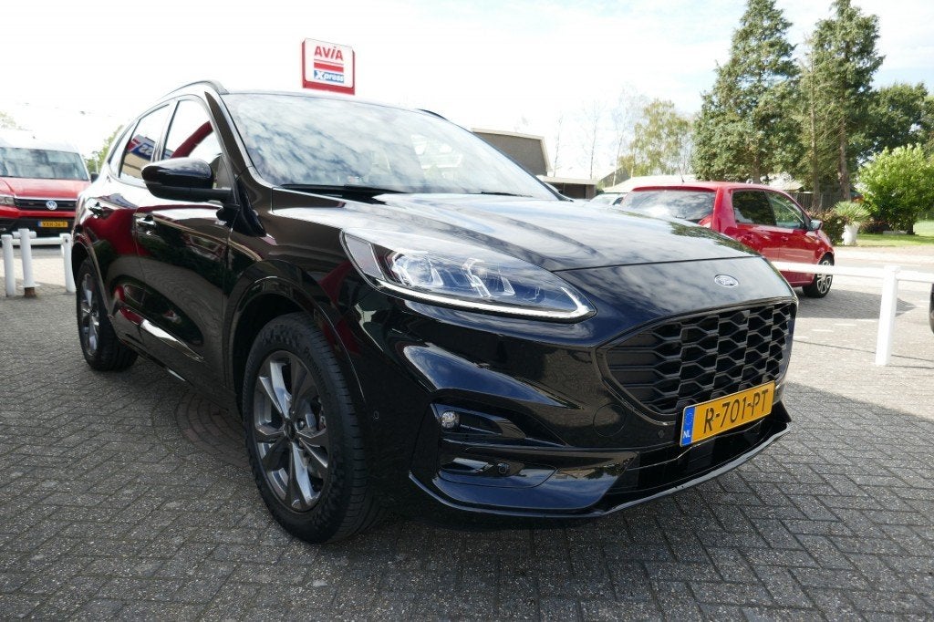 Ford KUGA 2.5 PHEV ST-LINE X  HUD/CAMERA.ECC/LED/B&O/ELEKTR., Auto's, 14 kWh, Gebruikt, 4 cilinders, Met garantie (alle)