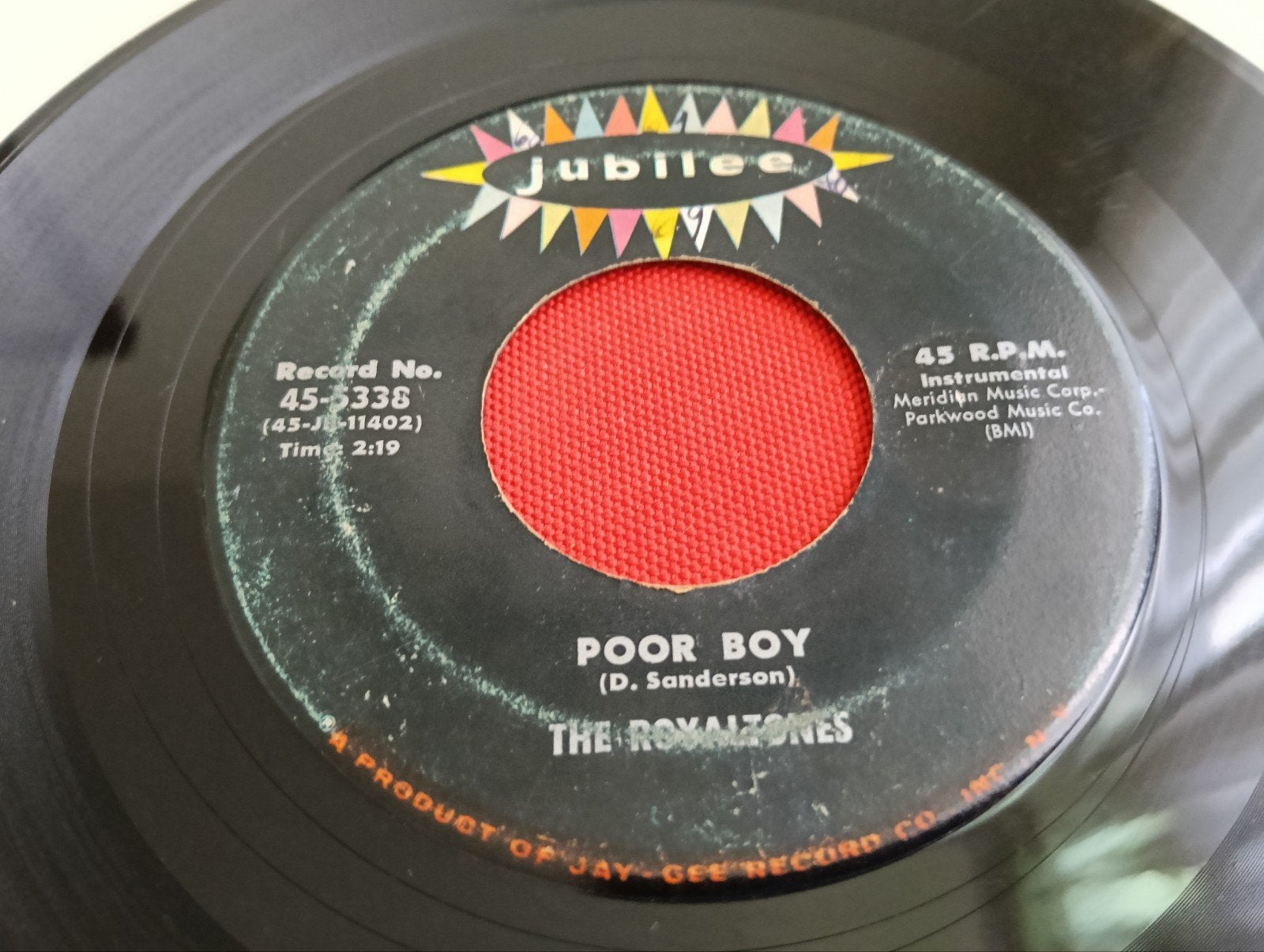 THE ROYALTONES 1958 JUBILEE LABEL ROCK & ROLL, Cd's en Dvd's, Vinyl Singles, Verzenden