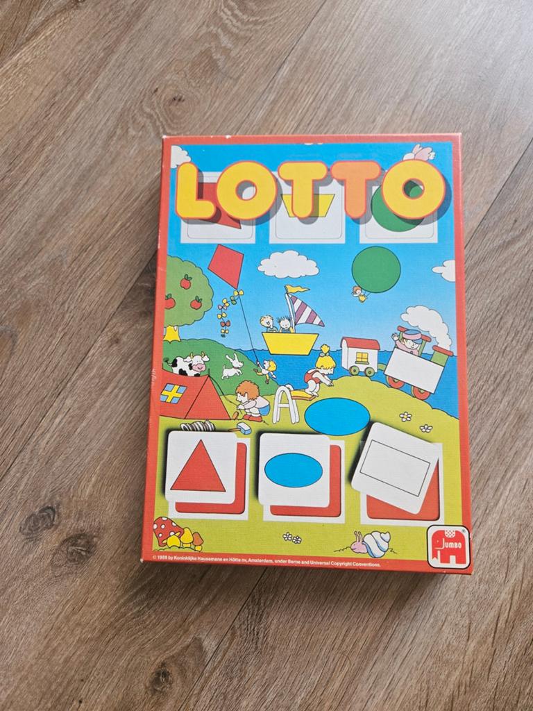 Lotto Spel van Jumbo - Educatief Vormen en Kleuren, Hobby en Vrije tijd, Ophalen, Jumbo, Gebruikt, Een of twee spelers