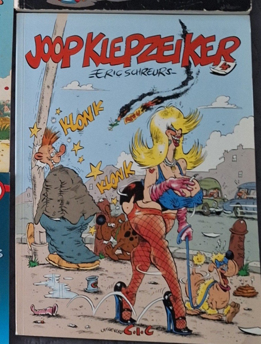 Stripboeken : Joop Klepzeiker (17 stuks), Boeken, Meerdere comics, Ophalen of Verzenden, Gelezen, Europa