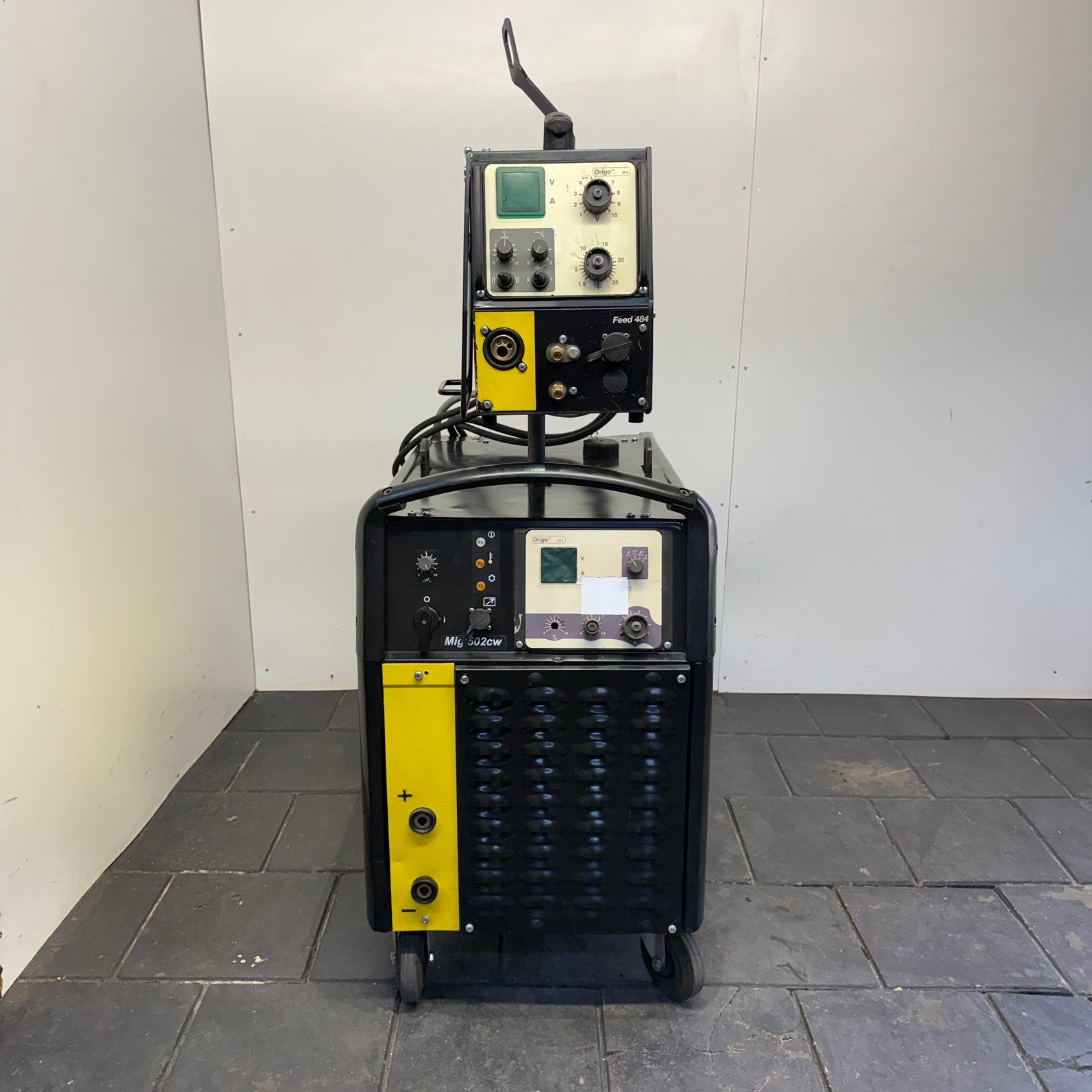 ESAB Origo Mig 502cw Mig Mag Co2 Lasmachine 500A WTGK 380V, Gebruikt, ESAB AB, Order@esab.se, Ophalen of Verzenden