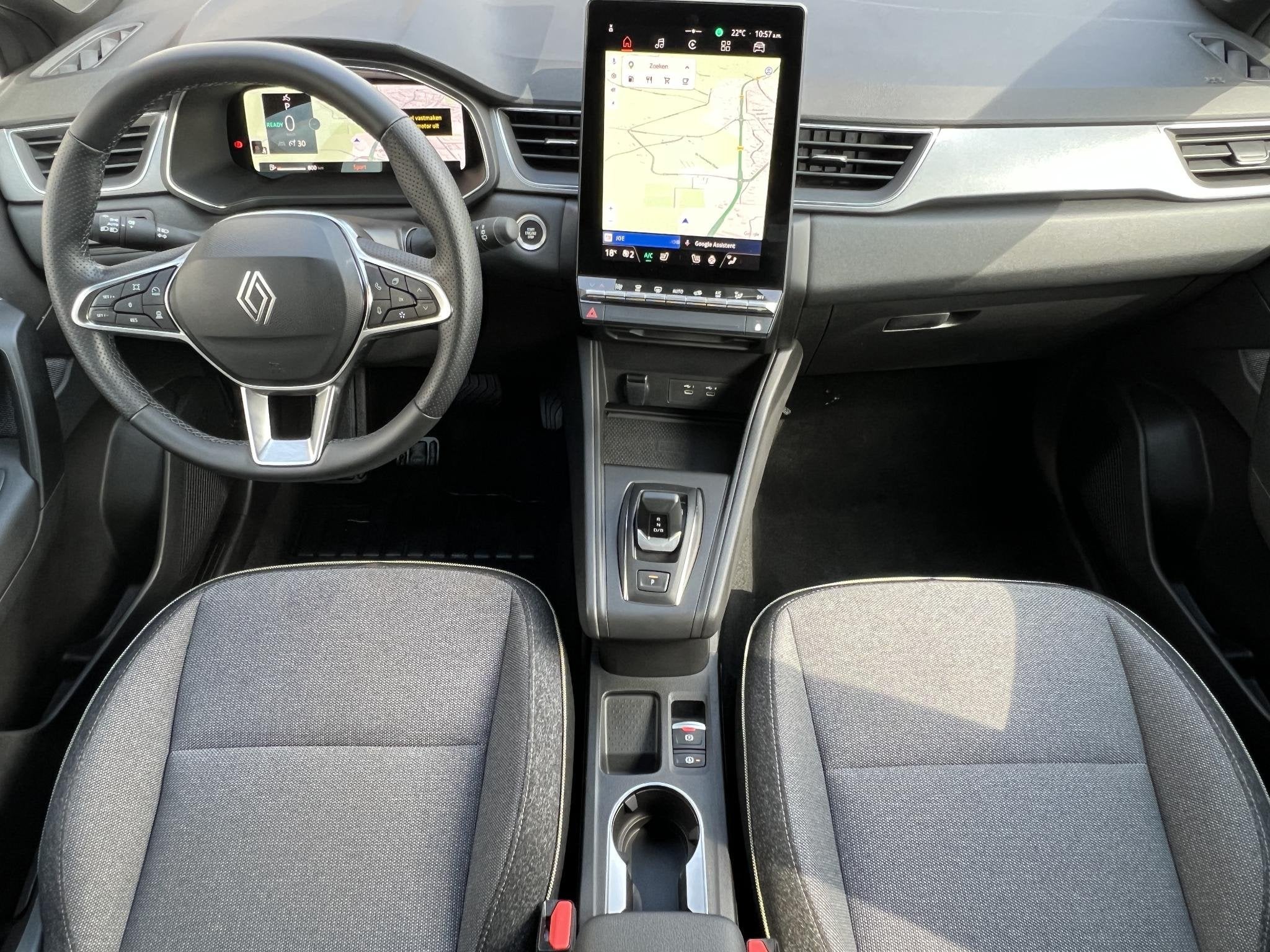 Renault Captur 1.8 E-Tech full hybrid 160 techno / Fabrieksg, Auto's, Renault, 4 cilinders, Leder en Stof, Bedrijf, Hybride Elektrisch/Benzine