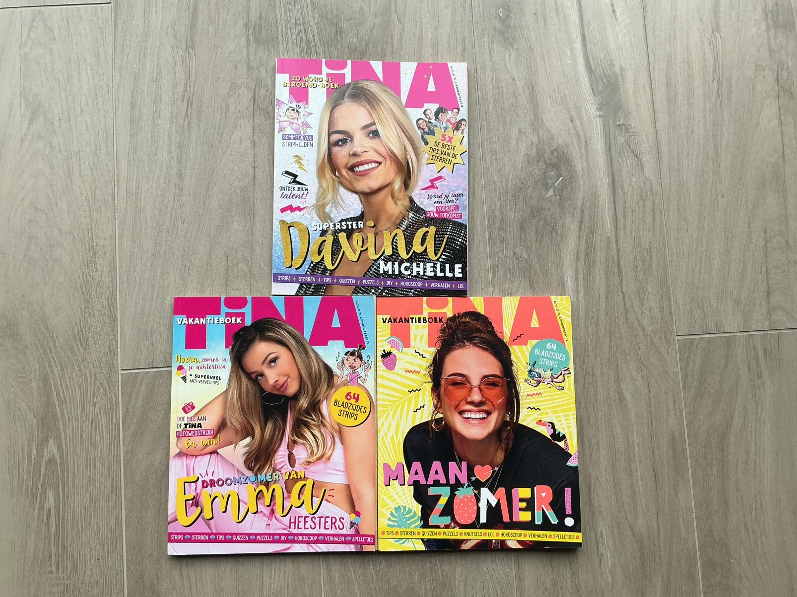 Tina vakantieboeken, Meerdere stripboeken, Ophalen, Gelezen