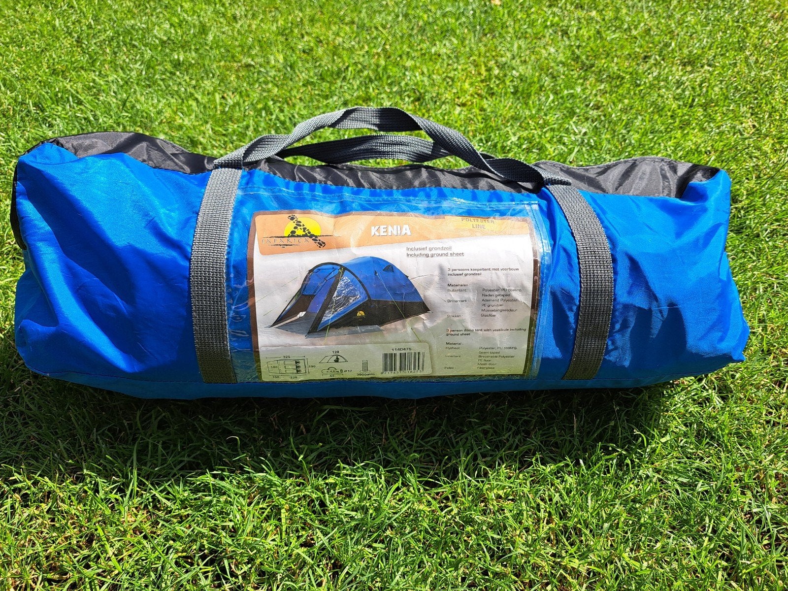 Safarica Kenia tent, Ophalen, Zo goed als nieuw, Tot en met 3