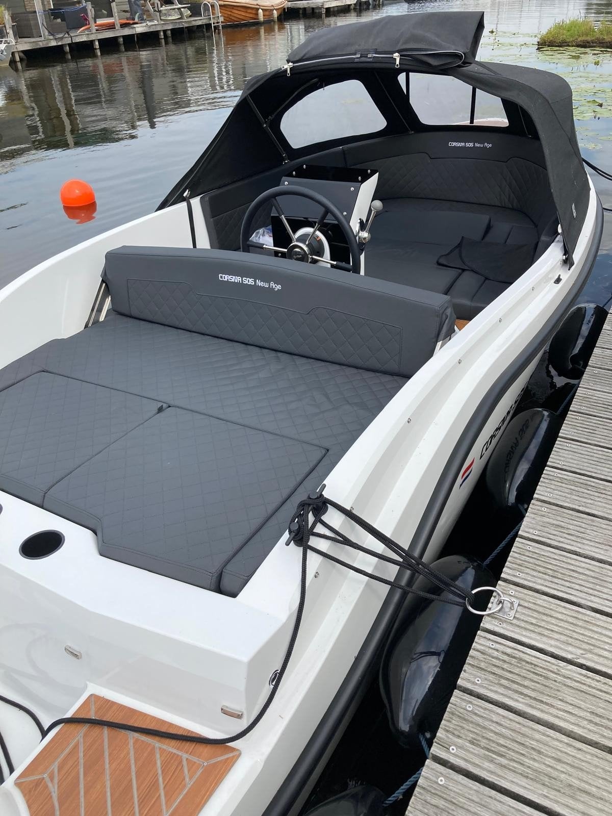 Corsiva 505 New Age met 20 PK Suzuki buitenboordmotor, Watersport en Boten, Ophalen, Tender, 5 m, Zo goed als nieuw