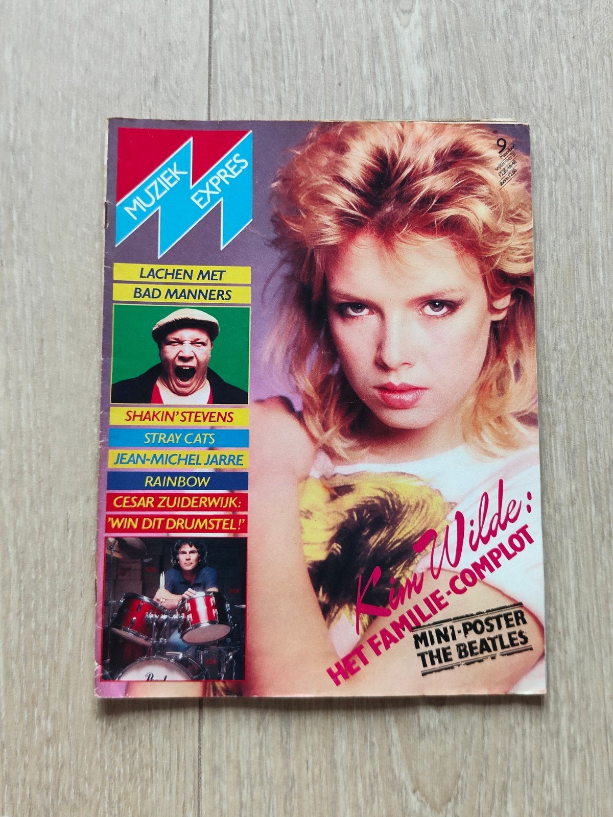 Muziek Expres september 1981, Verzamelen, Tijdschriften, Kranten en Knipsels, Ophalen of Verzenden, 1980 tot heden, Nederland