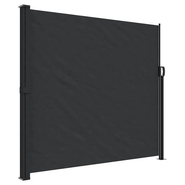 Zonne/windscherm 2x3 meter zwart, Tuin en Terras, Schaduwdoeken, Ophalen