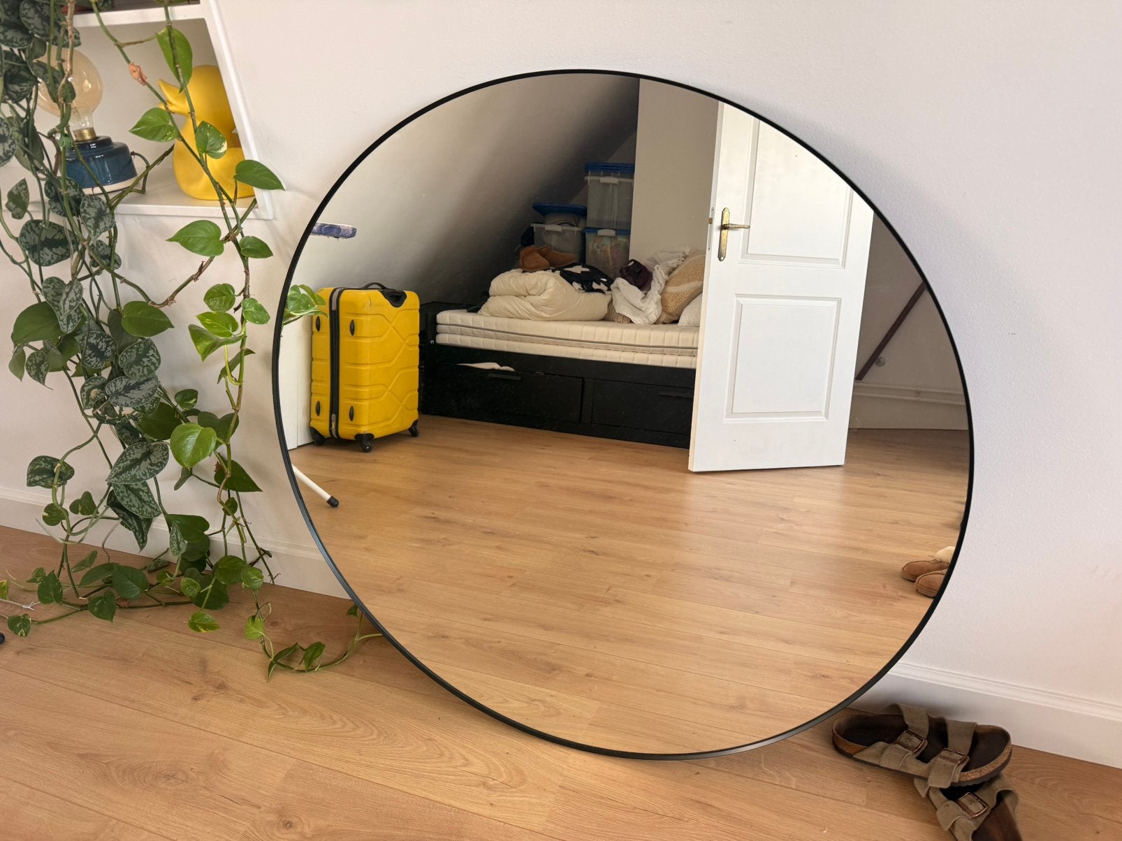 Lindbyn ikea spiegel, Ophalen, Zo goed als nieuw, Rechthoekig