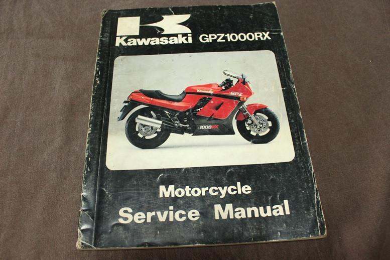 Kawasaki GPz1000RX 1985 motorcycle service manual supplement, Motoren, Handleidingen en Instructieboekjes, Kawasaki, Ophalen of Verzenden