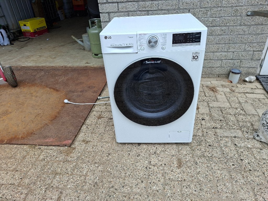 in topstaat lg wasmachine 1400 en 9 kilo met wifi, Ophalen, 1200 tot 1600 toeren, Gebruikt, 8 tot 10 kg
