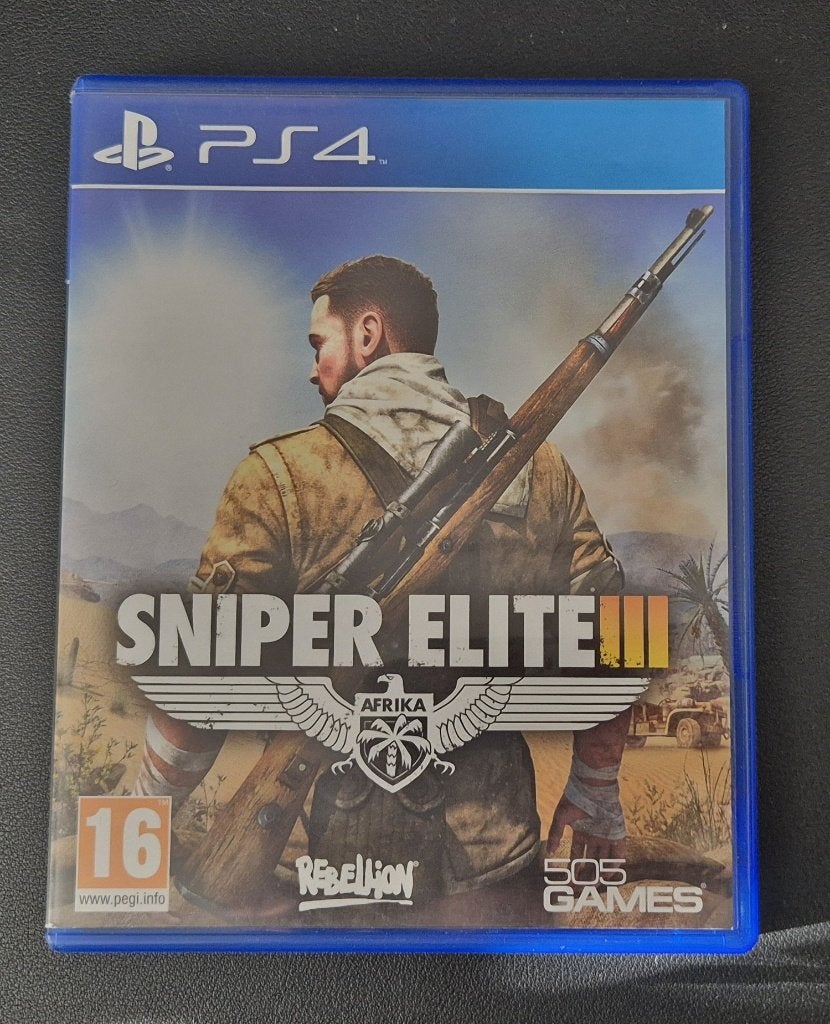 Sniper Elite III PS4 met doosje, Spelcomputers en Games, Gebruikt, Shooter, Verzenden, 1 speler