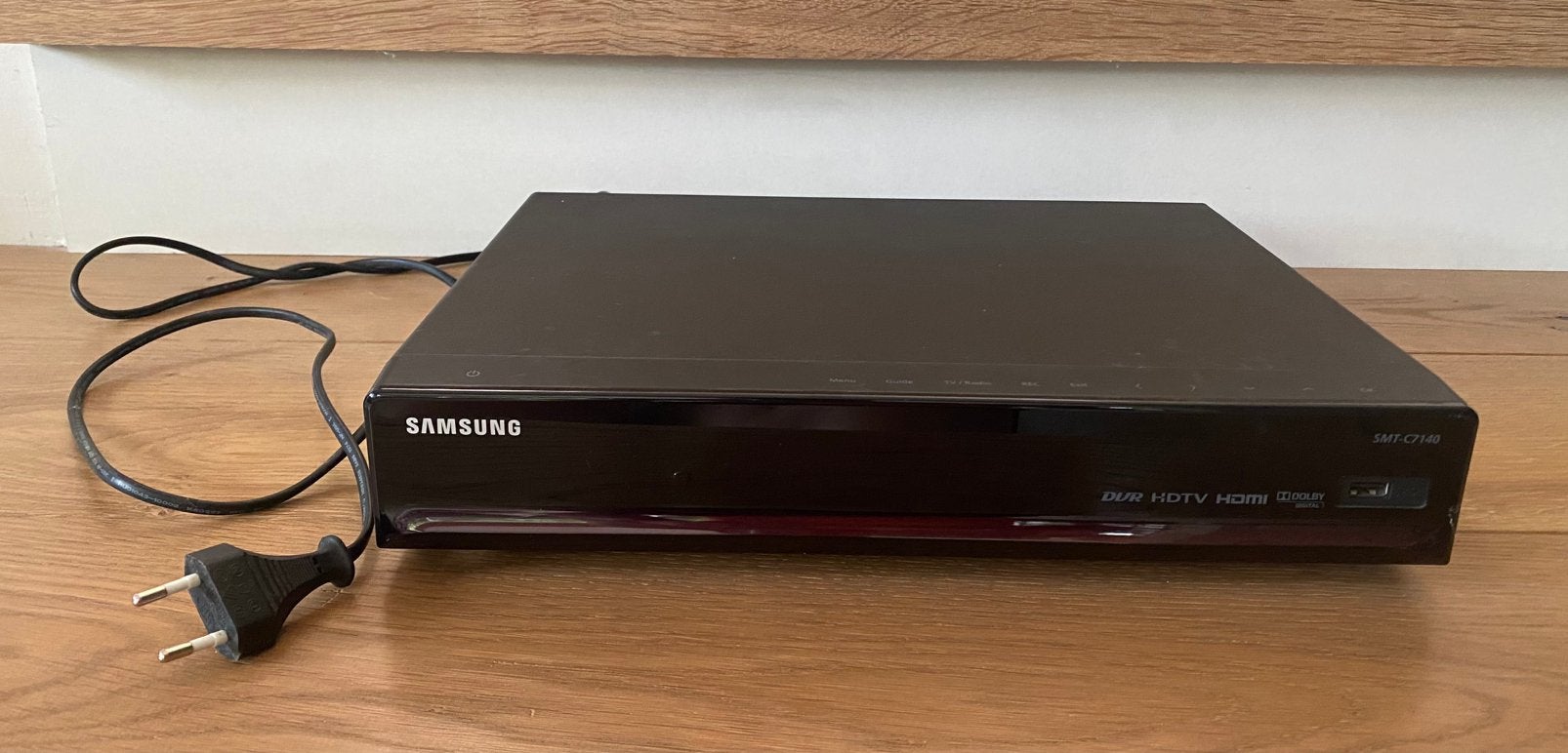 Samsung decoder SMT-C71408/Xen met adapter, Audio, Tv en Foto, Decoders en Harddiskrecorders, Ophalen, Gebruikt, Decoder