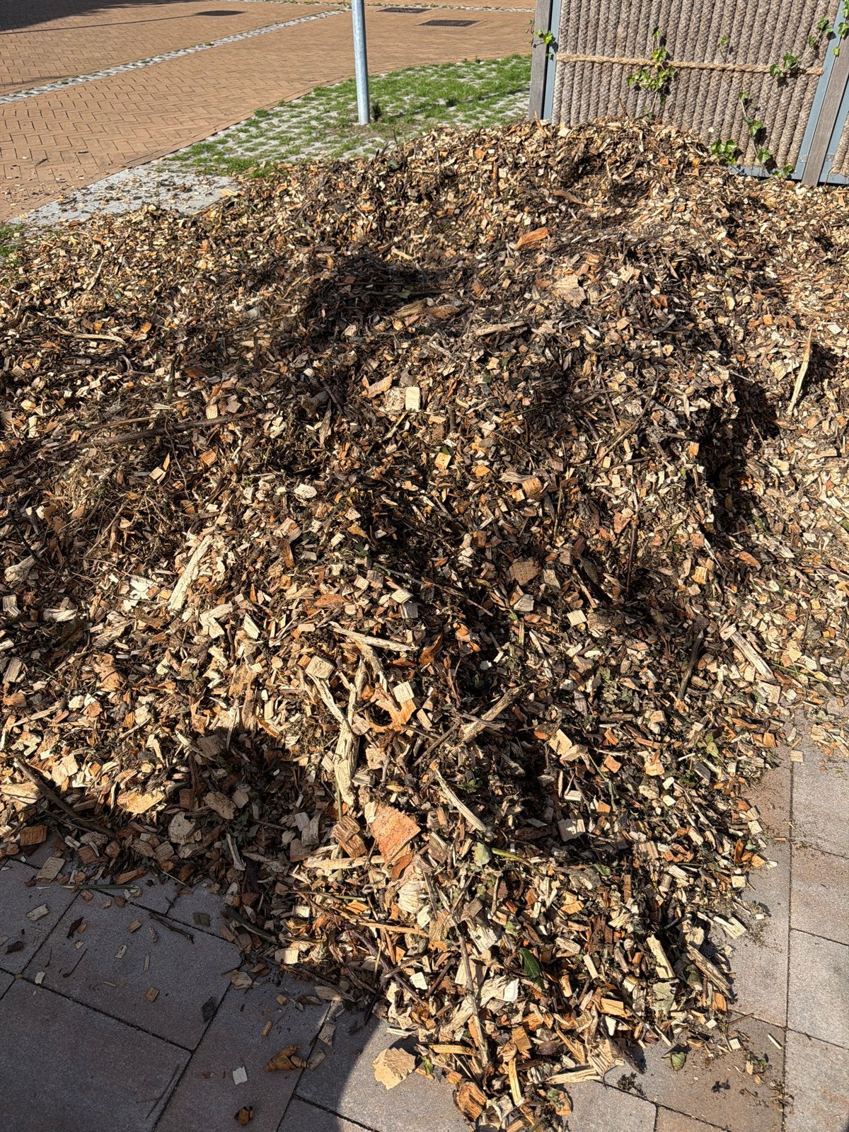 Verse Houtsnippers voor Tuin en Pad, Tuin en Terras, Minder dan 3 m³, Ophalen of Verzenden, Overige houtsoorten, Takken