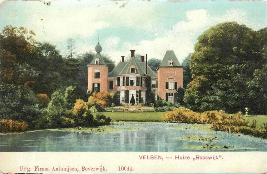 300-027-009 Velsen Huize Rooswijk, Verzenden, Voor 1920, Noord-Holland