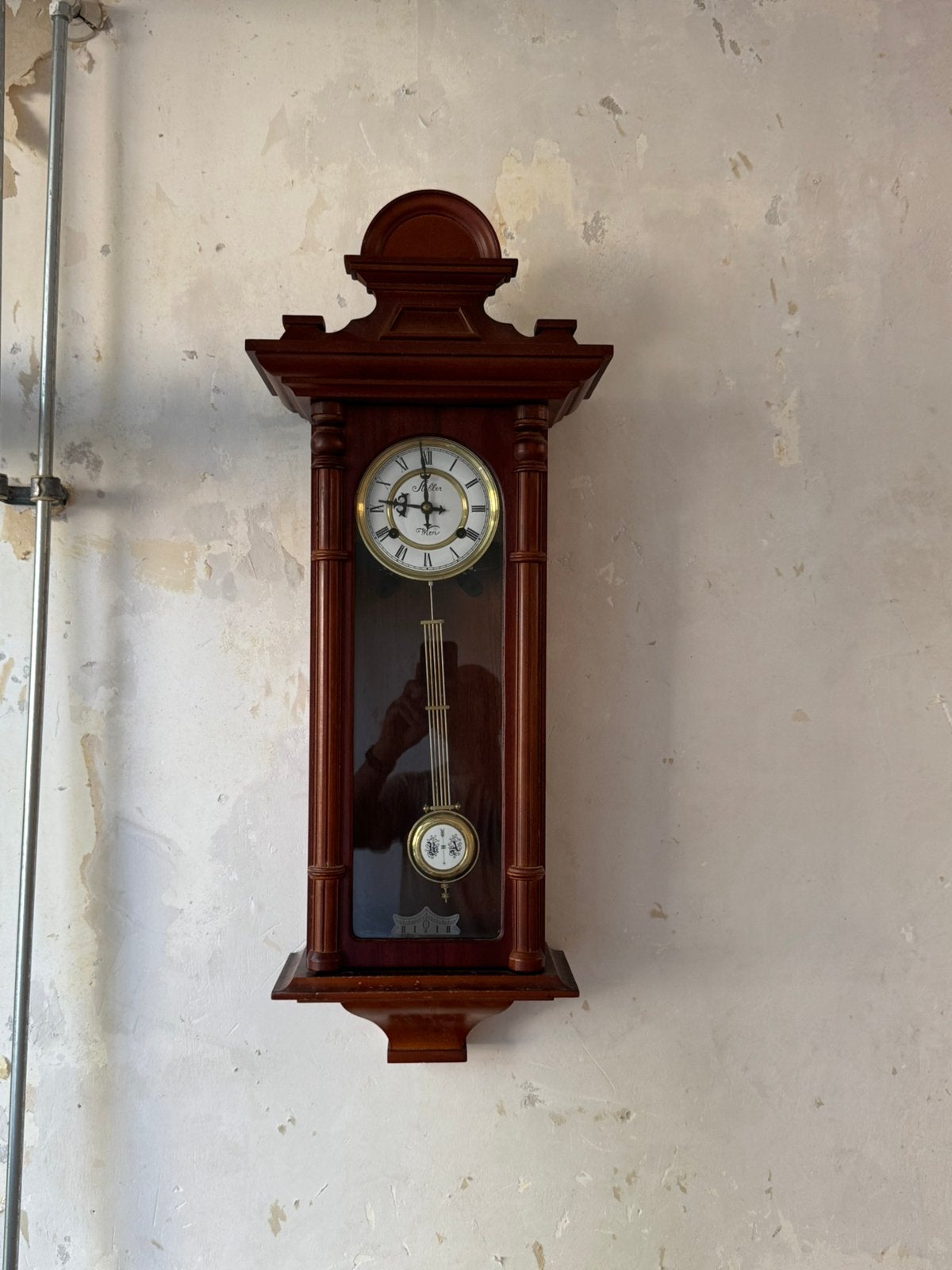 2 antieke klokken en 1 thermometer tekoop, Ophalen