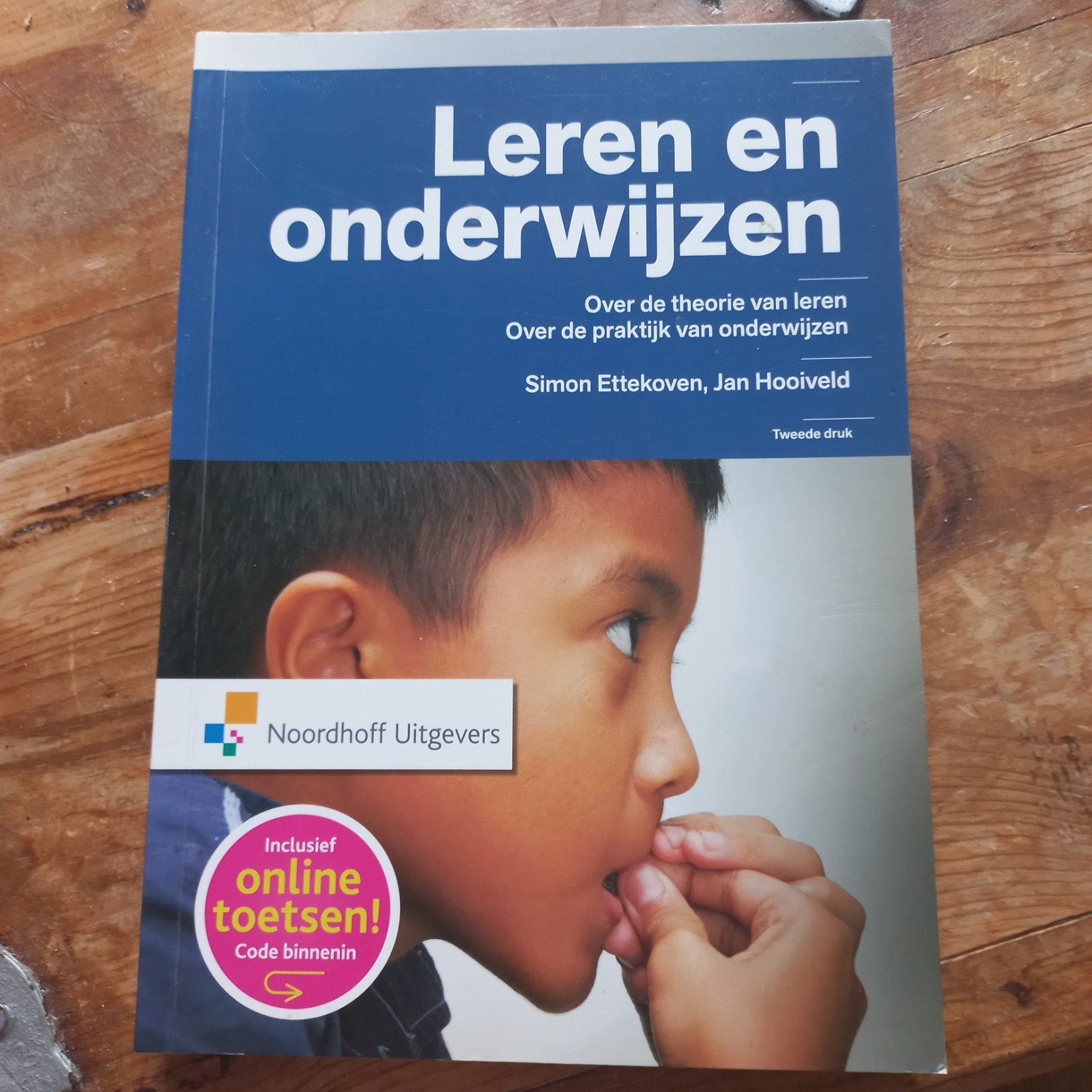 Leren en onderwijzen - Noordhoff Uitgevers, Zo goed als nieuw, Gamma, Simon Ettekoven, Jan Hooiveld, HBO