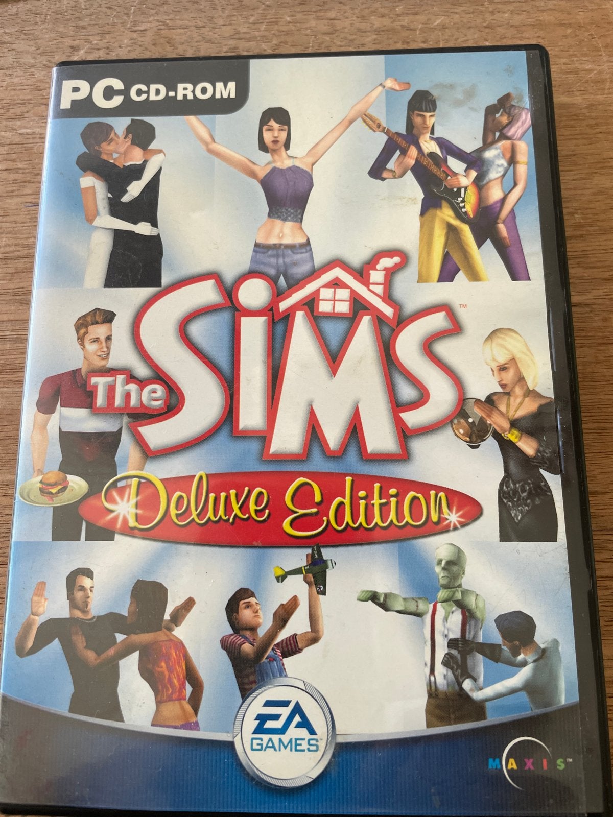 The Sims Deluxe Edition PC CD-ROM, Gebruikt, 1 speler, Ophalen of Verzenden, Vanaf 12 jaar