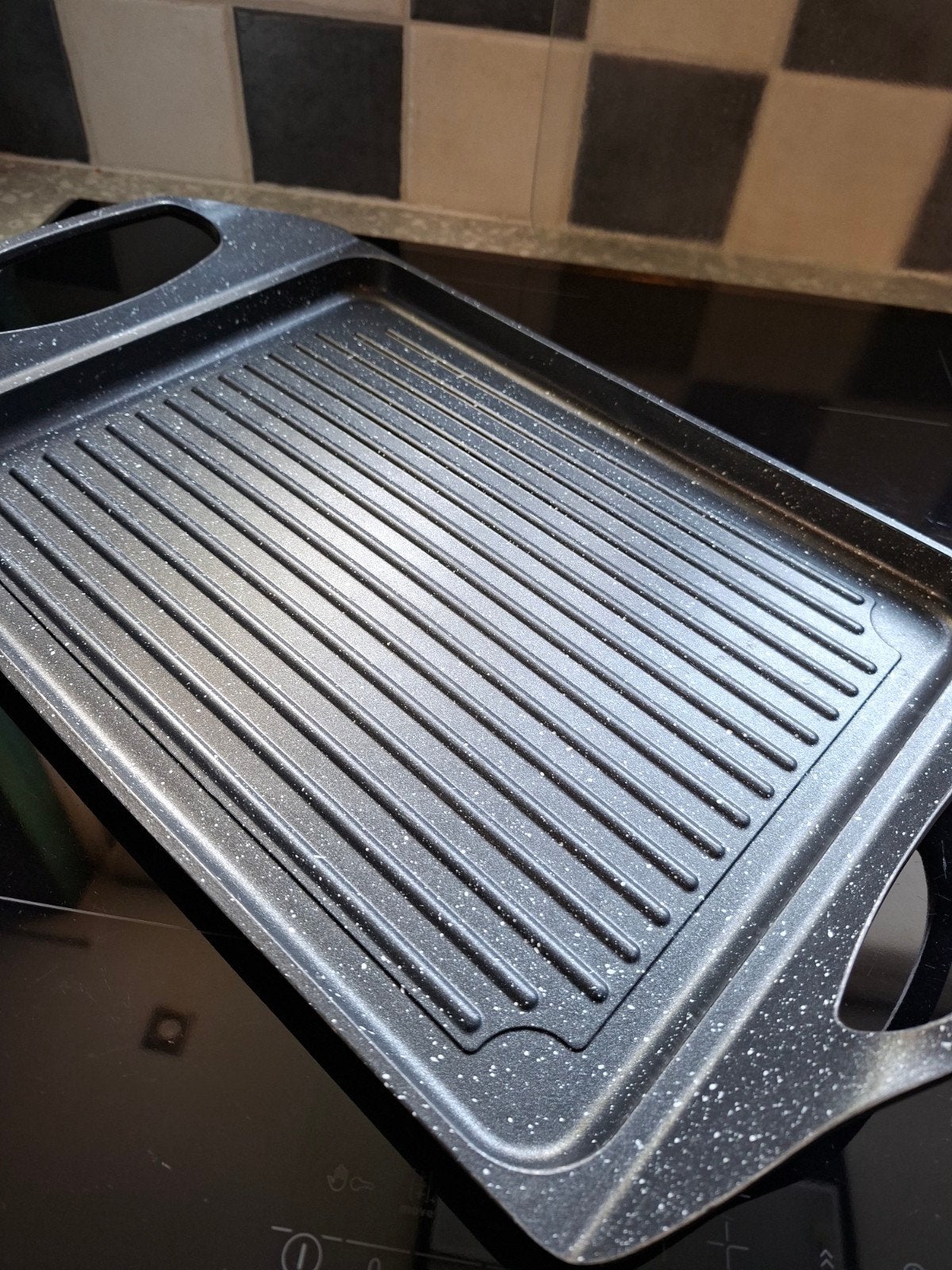 grill plaat easy living, Ophalen of Verzenden, Zwart, Overige materialen, Overige merken