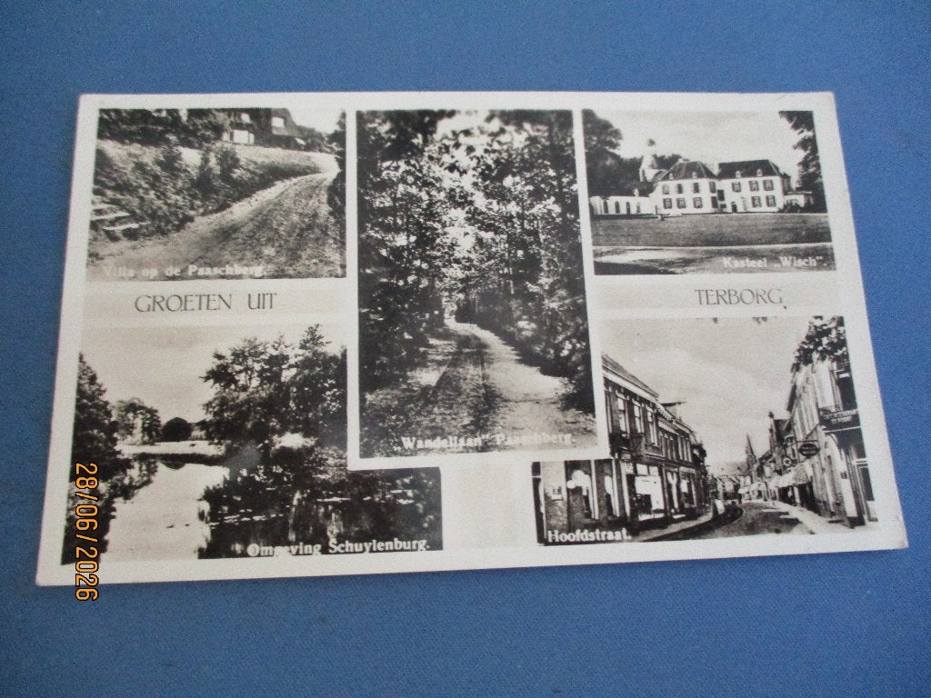 Terborg (1958), Ophalen of Verzenden, Voor 1920, Gelopen, Zuid-Holland