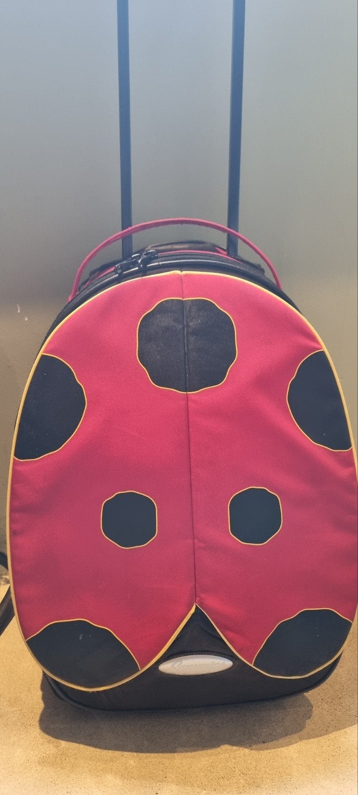 Samsonite Sammies lieveheersbeestje kinderkoffer, 30 cm of meer, Gebruikt, Ophalen of Verzenden, 55 tot 75 cm