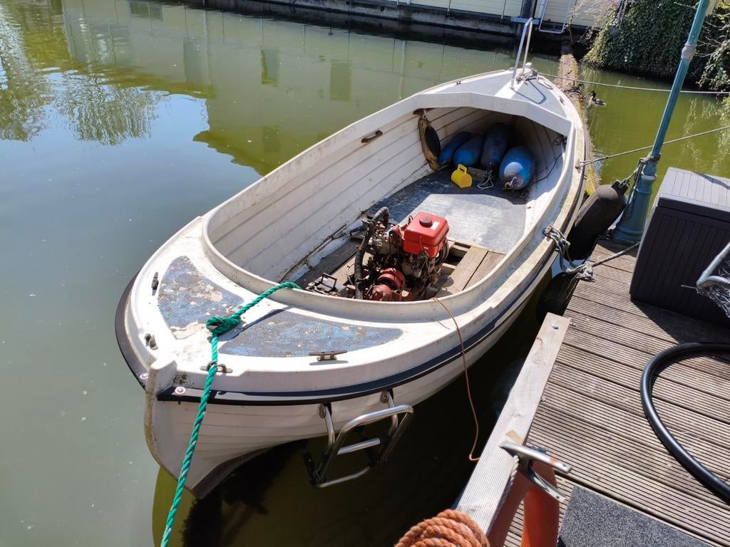 Polyester Sloep met Yanmar Pmx6 diesel, Ophalen, Gebruikt, Tot 10 pk, Binnenboordmotor