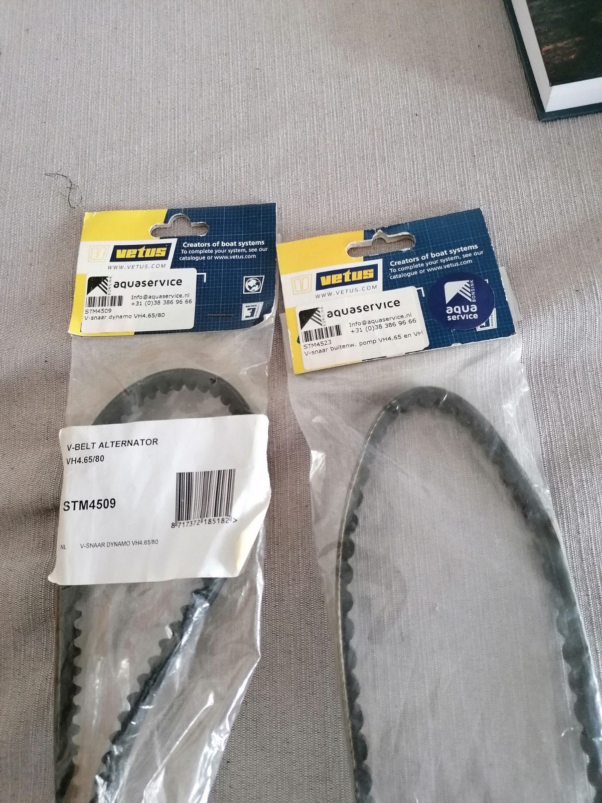 2 V-snaren dynamo en waterpomp VH 65 / 80, Watersport en Boten, Ophalen, Nieuw, Motor en Techniek