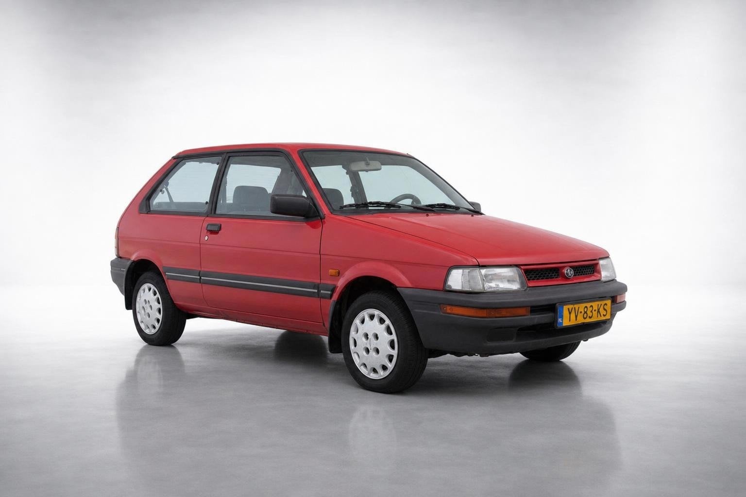 Subaru Justy 1.2 S II |oldtimer| 1e eigenaar| jaar APK, Auto's, Subaru, Voorwielaandrijving, Justy, Gebruikt, 770 kg