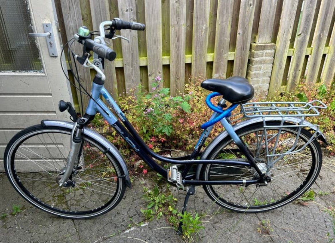 Puch damesfiets, Gebruikt, Velgrem, Versnellingen, 50 tot 53 cm