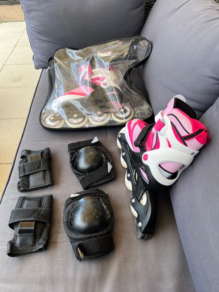 Inline skates crivit, instelbaar maat 37-41, Sport en Fitness, Skeelers, Verstelbaar, Zo goed als nieuw, Inline skates 4 wielen