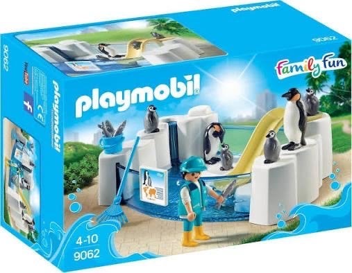 Playmobil Pinguïnverblijf 9062 - Family Fun, Complete set, Overige typen, Zo goed als nieuw, Family fun