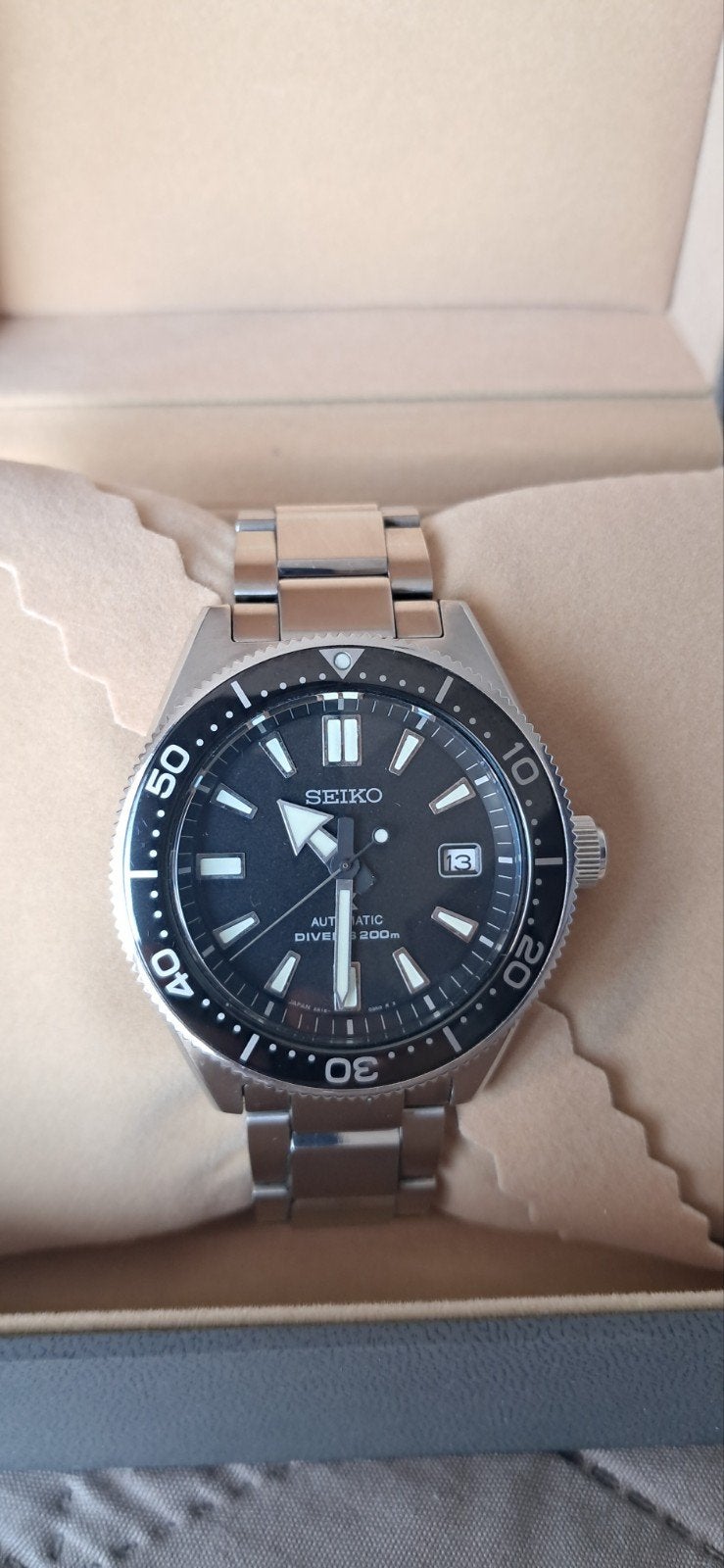 Seiko SBDC051/SPB051 Horloge - Topstaat, Compleet, Sieraden, Tassen en Uiterlijk, Horloges | Heren, Staal, Polshorloge, Ophalen of Verzenden