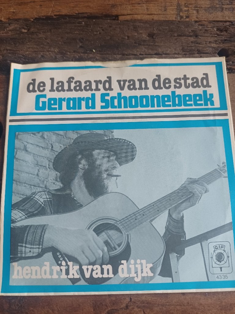 Gerard Schonnenbeek - De lafaard van de stad, Cd's en Dvd's, Vinyl Singles, Ophalen of Verzenden, Zo goed als nieuw, Nederlandstalig