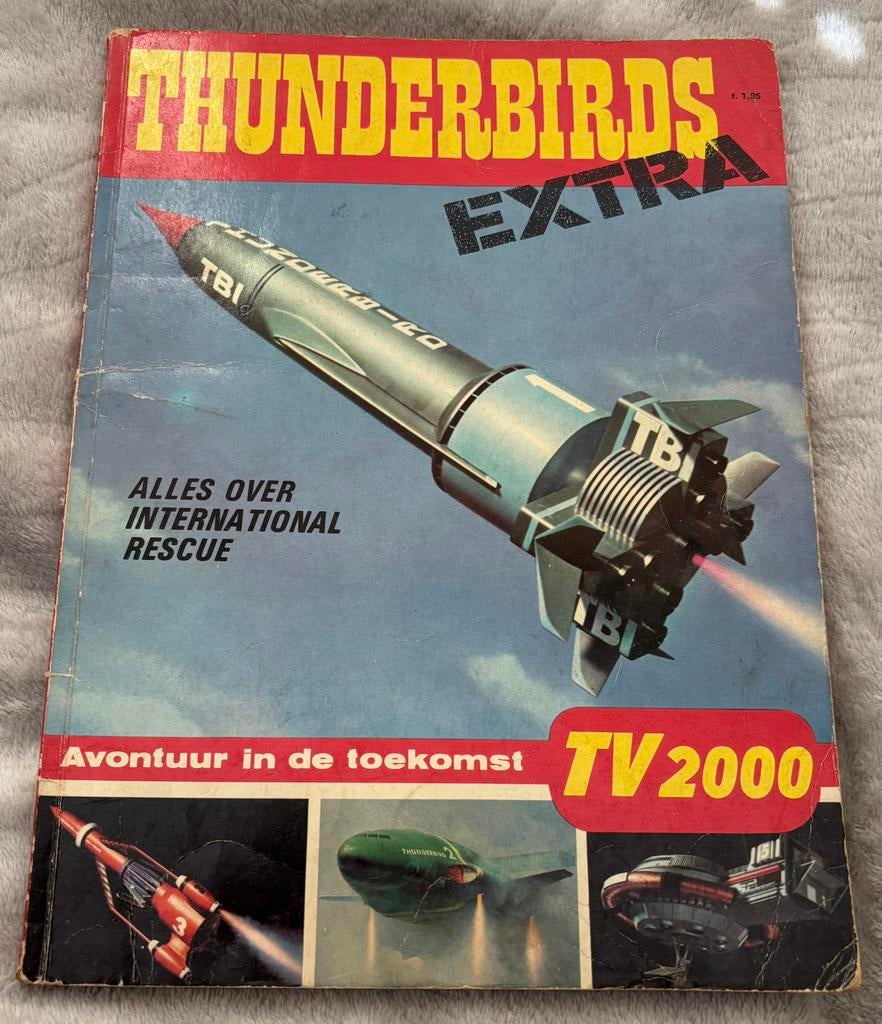 Thunderbirds Extra Stripboek uit 1966., Boeken, Stripboeken, Eén stripboek, Ophalen of Verzenden, Gelezen