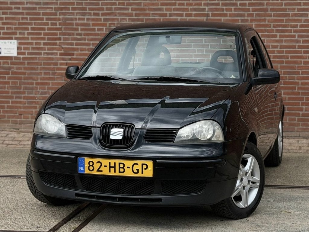 SEAT Arosa 1.4i Stella |Stuurbkr |Nieuwe APK |Zuinig, Airbags, Zwart, Origineel Nederlands, Bedrijf