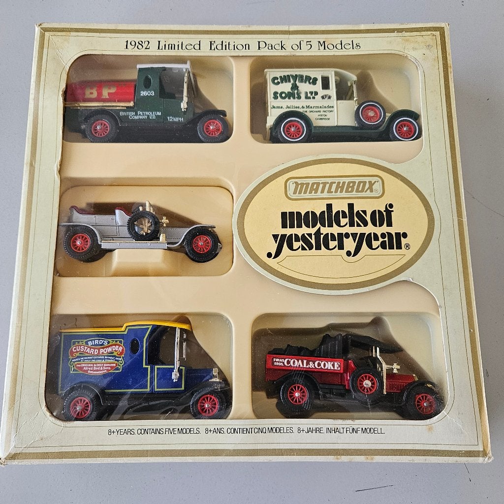 MATCHBOX MODELS OF YESTERYEAR: LIM. ED. PACK OF 5 MODELS, Ophalen of Verzenden, Nieuw, Auto, Matchbox