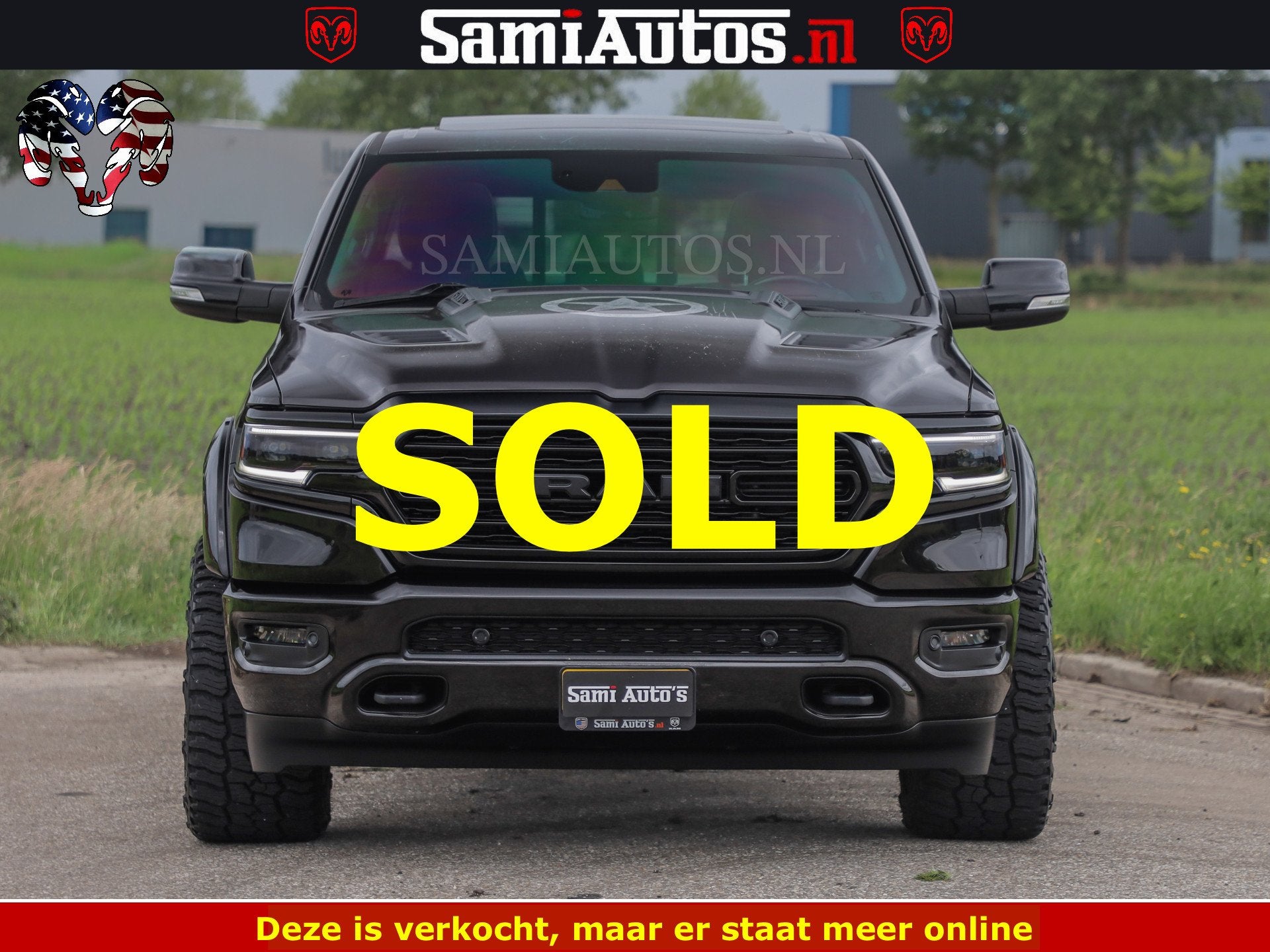 Dodge Ram HULK WIDE BODY KIT | HEMI 5.7 V8 402PK | MEEST DIK, Auto's, Automaat, Gebruikt, 5654 cc, Met garantie (alle)