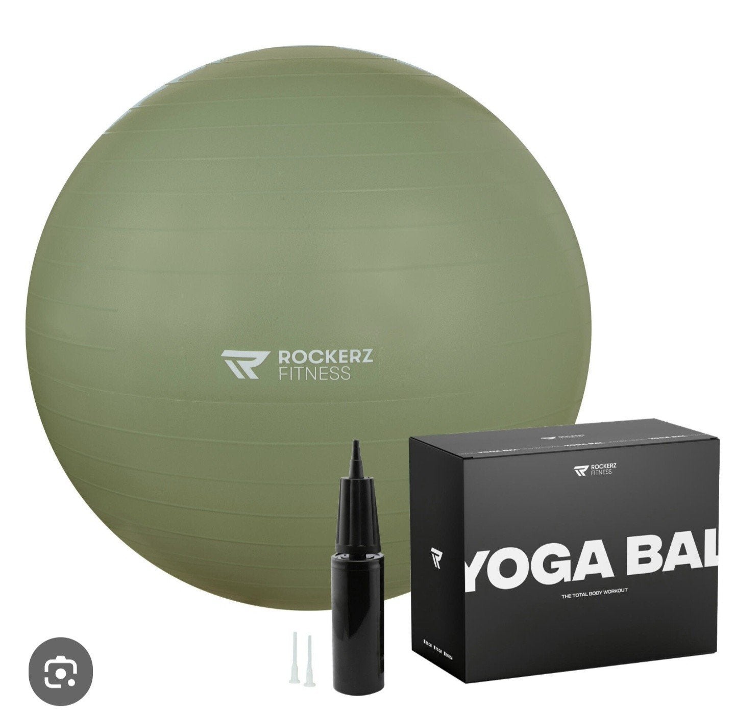 Nieuwe Rockerz Fitness Yogabal - 65 cm, Ophalen of Verzenden, Nieuw, Benen, Fitnessbal