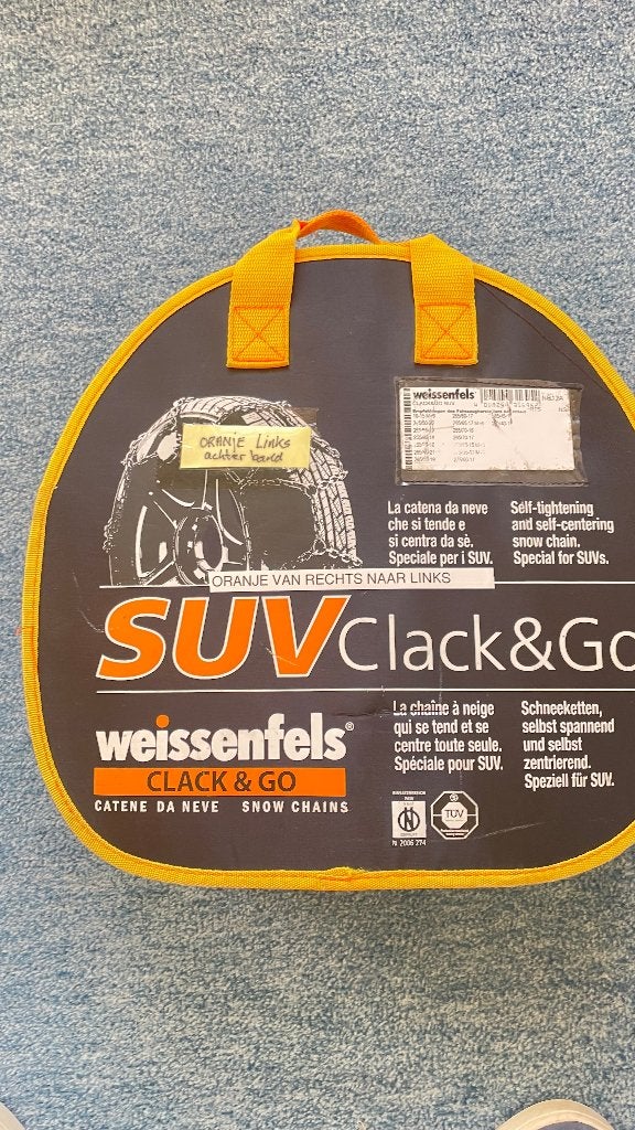 sneeuwketting Click and Go, Ophalen, Zo goed als nieuw